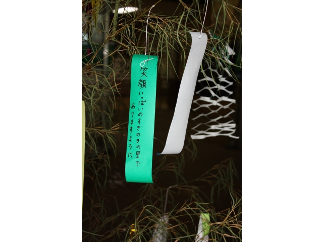 星に願いを……。