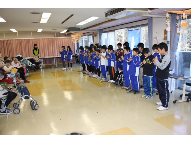 リコーダー演奏