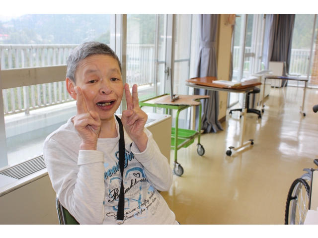 はい！ピース！