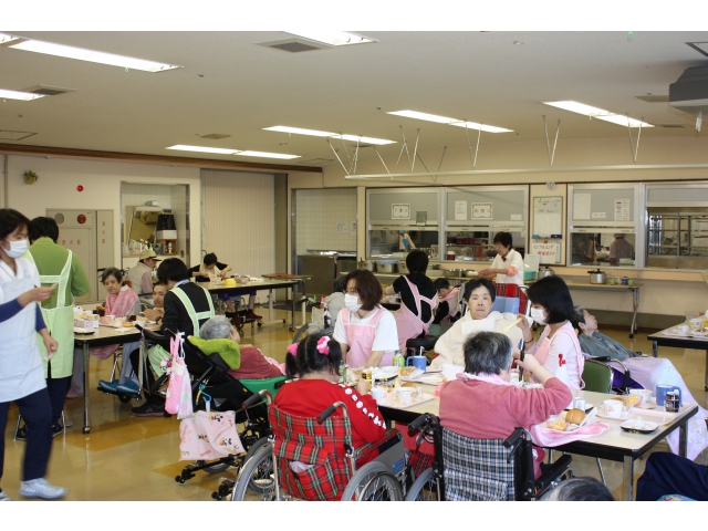 誕生会のお昼です