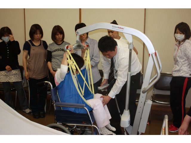 介護用リフト講習