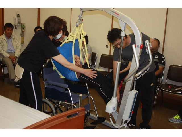 介護用リフト講習