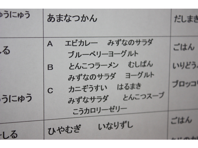 どれにしようかな…。