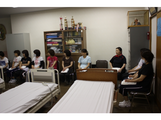 真剣な眼差しです。