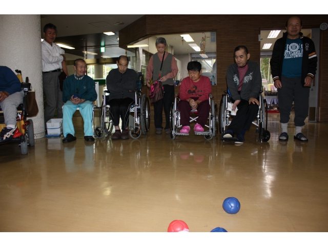 ボッチャに夢中！