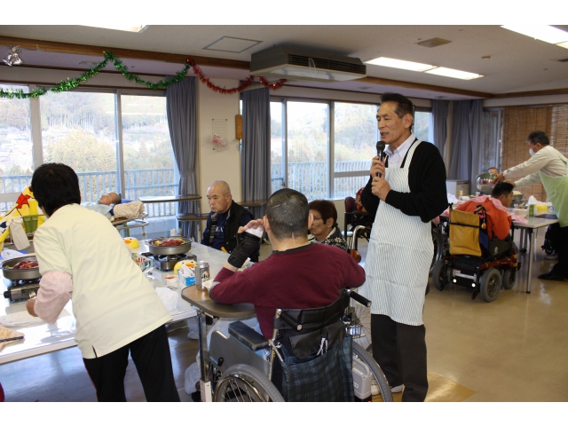 所長さんのあいさつ