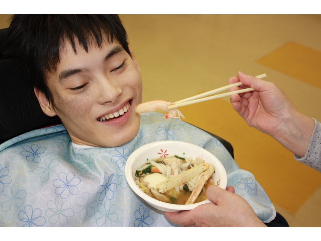 “カニ”を、いただきま～す！