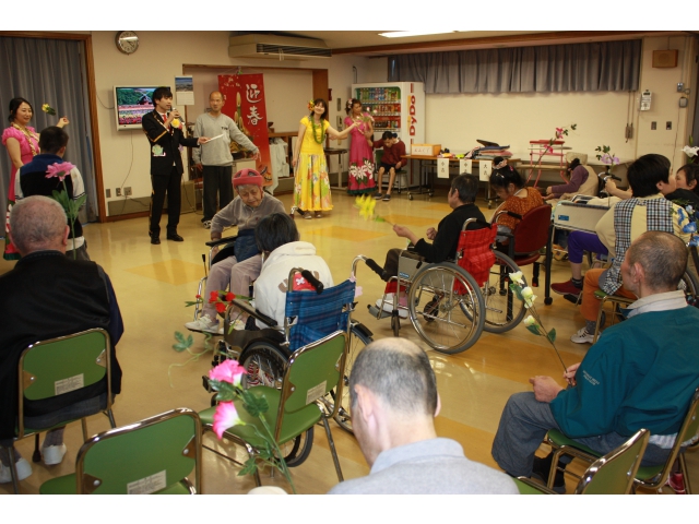 利用者の皆さんもノリノリ！