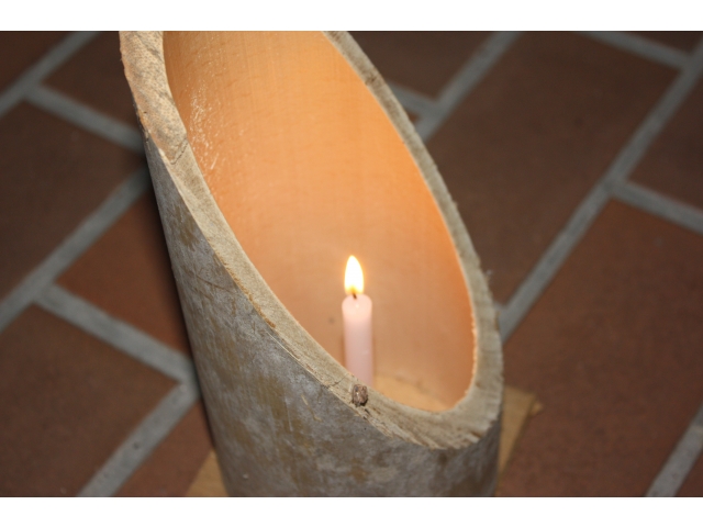 ろうそくはおしゃれな感じ