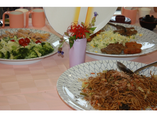 やきそばが人気でした