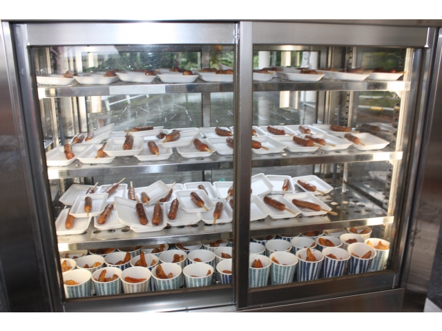 チリ味のポテトおいしかった