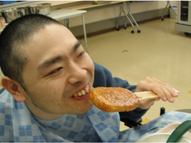 焼きたてをいただきます！