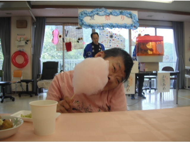 ふわふわのわたがし