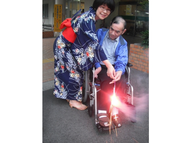 浴衣美人と一緒に