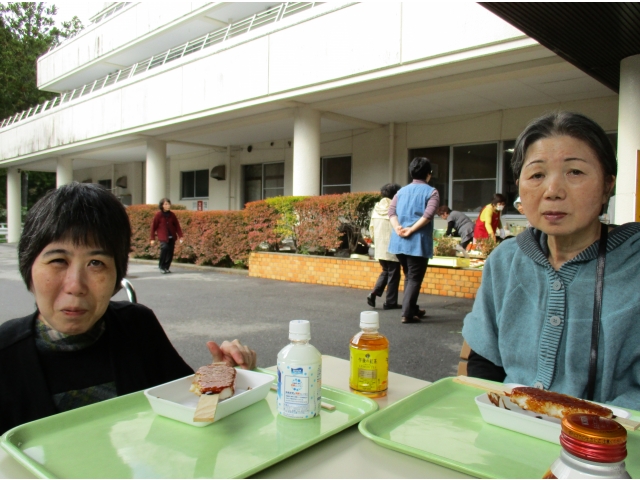 焼きたての五平餅♪