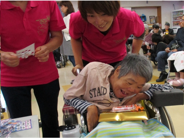 ビンゴ大会でいいものがあたりました