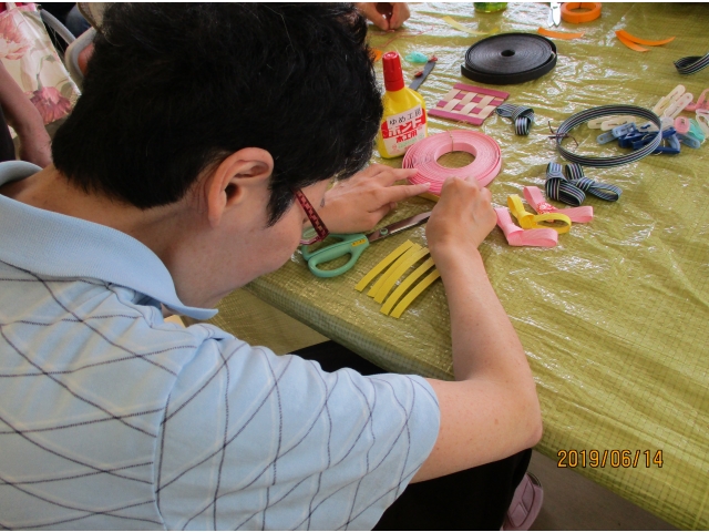 黄色とピンクの組み合わせがいいかな