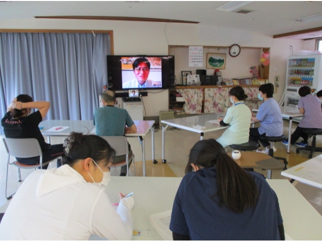 グループワーク中