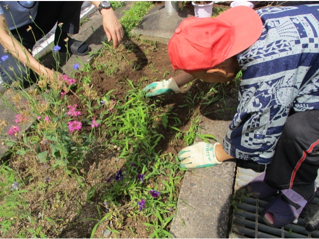 赤い帽子が気合を物語ります！