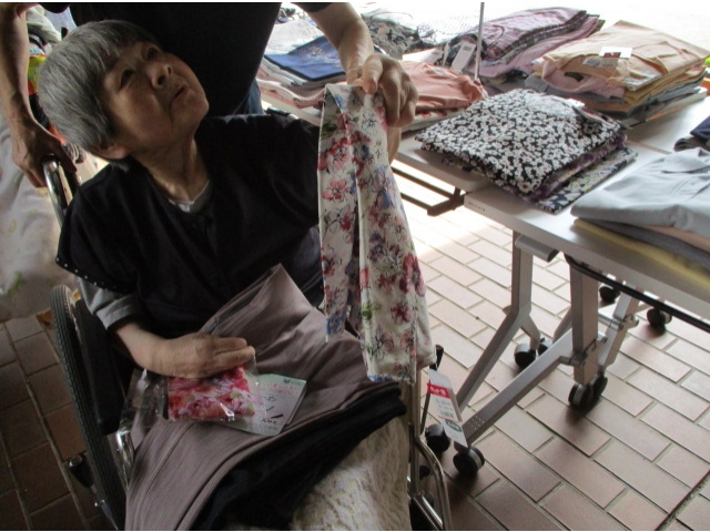 花柄をチョイスしました🌸