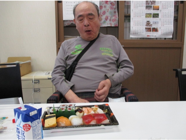 お寿司と牛乳！？