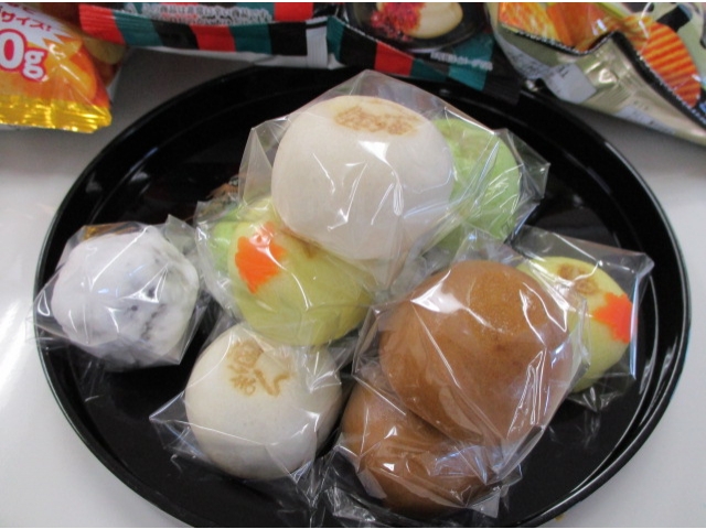 まんじゅうてんこ盛り