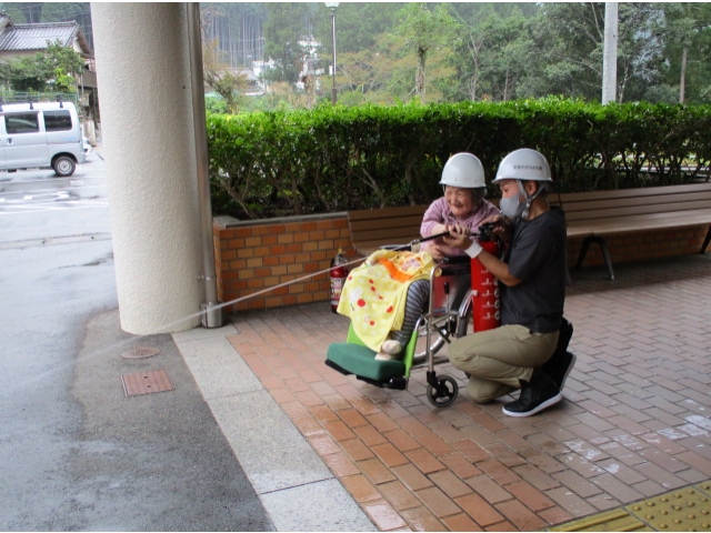 利用者さんも参加