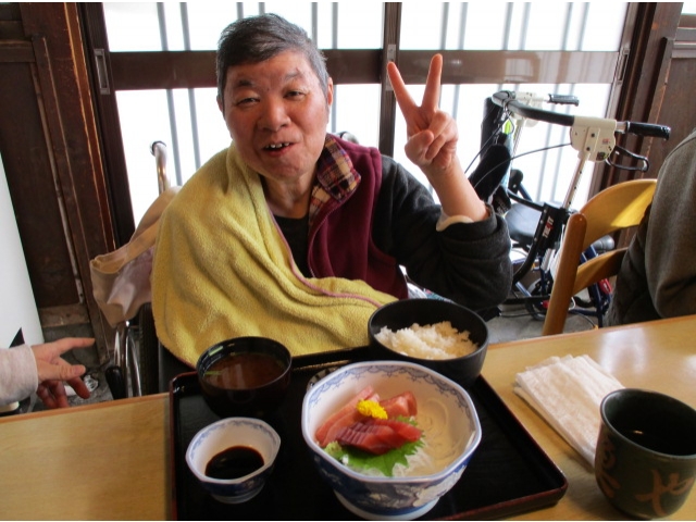 お刺身定食！うれしい