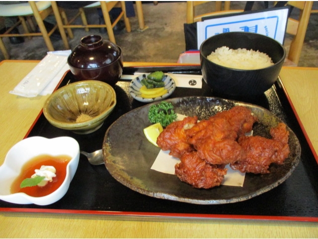 から揚げ定食