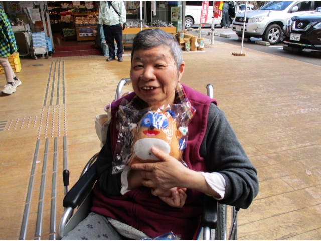 かわいいぬいぐるみを買えた！