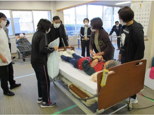 利用者様にも参加して頂きました。