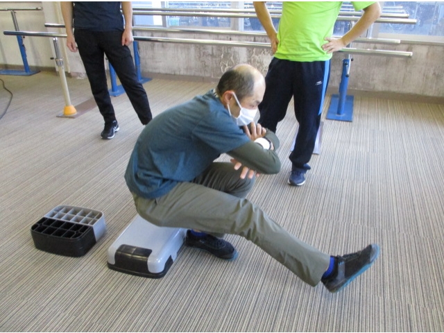 成功！（鍛えているらしい・・）