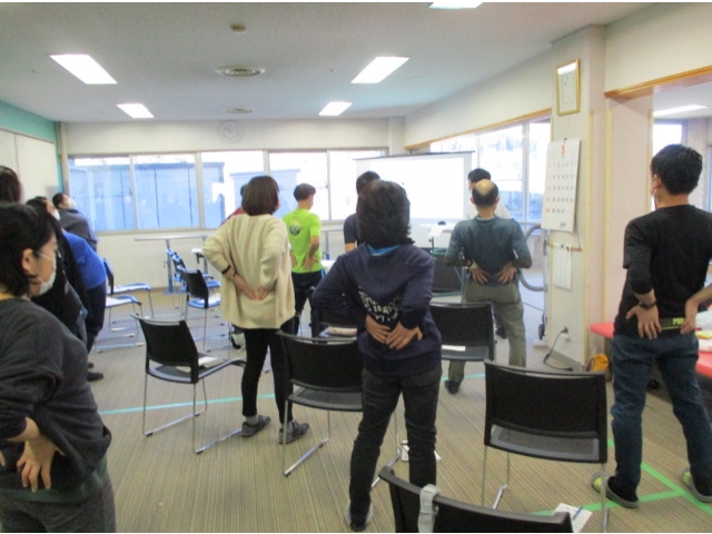 ちょっと空いた時間に体操