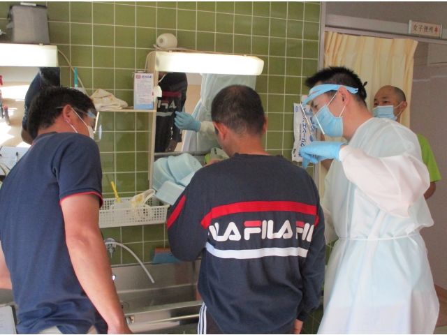 いつものとおり磨いてね。