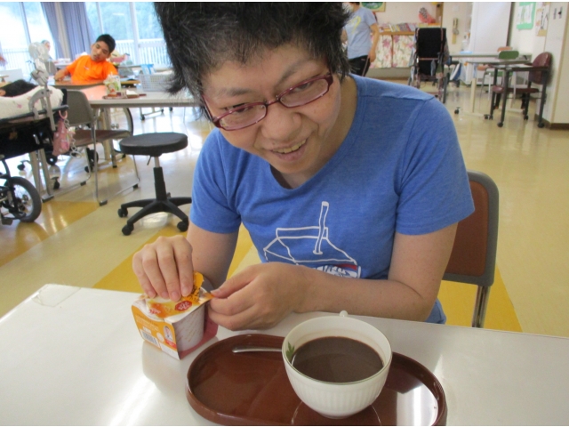 プリンもあった！ウフフ