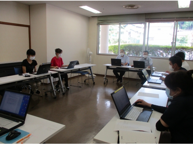 会議はパソコン持参