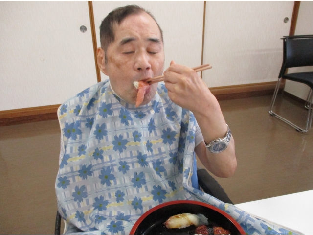 すごい食欲、箸が止まらない。