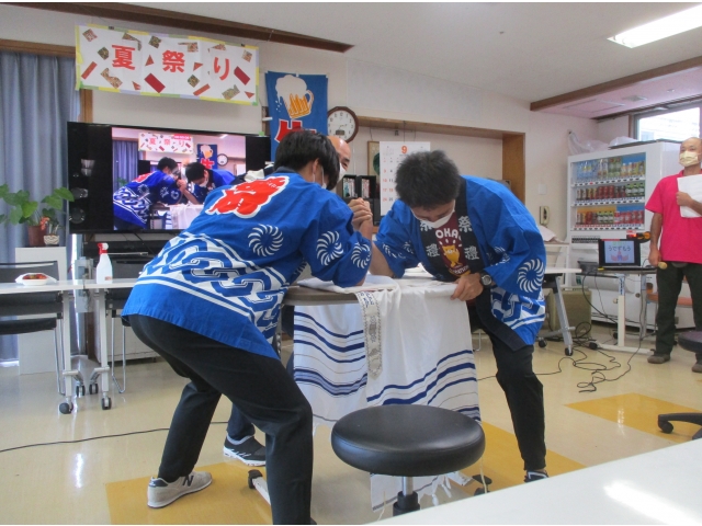 決勝戦は前年度王者VS趣味筋トレ職員