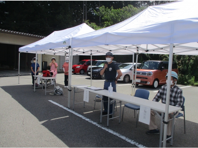 新城消防署　東栄分署　野澤分署長より講評