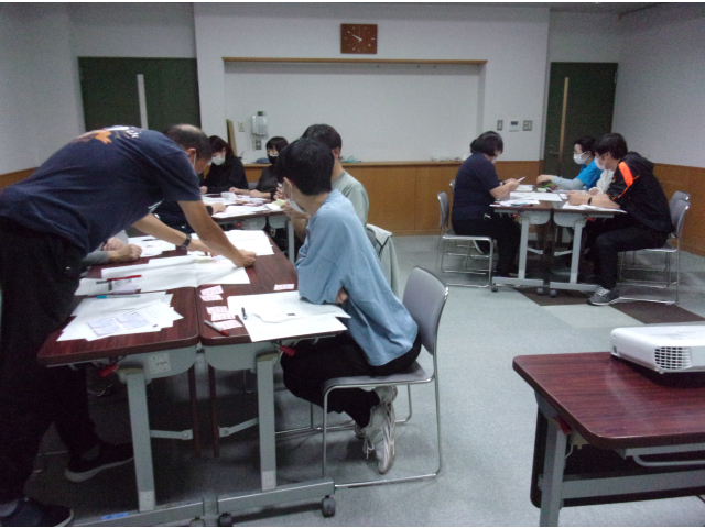 グループワーク中