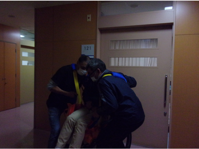 力自慢も息が上がります