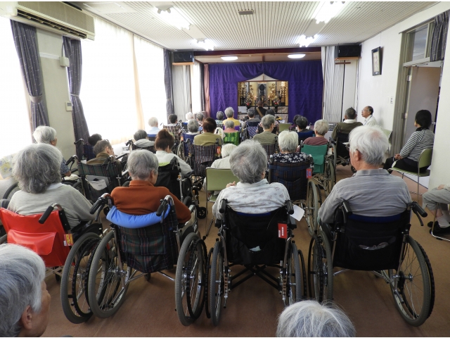 多くの方にご参列頂きました。