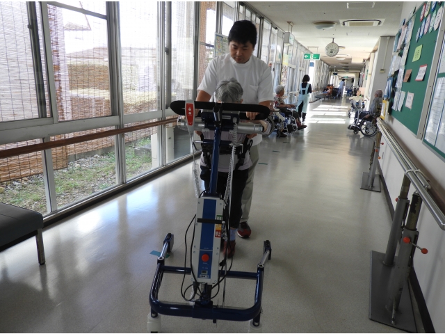 利用者様の体格に合わせて使用できます。