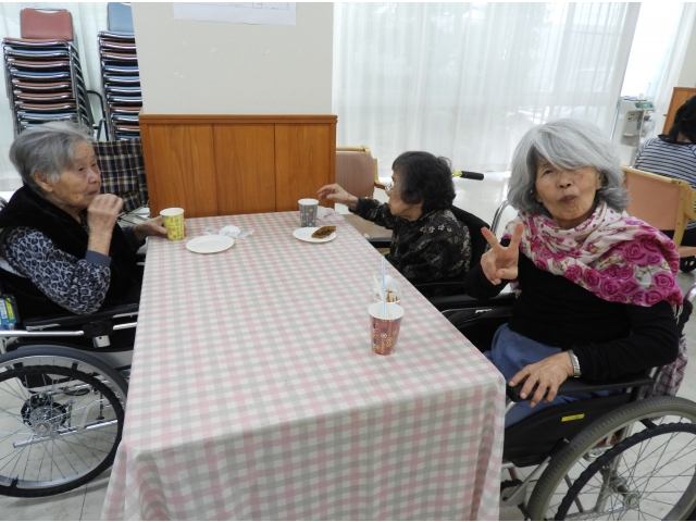 会話も楽しい。