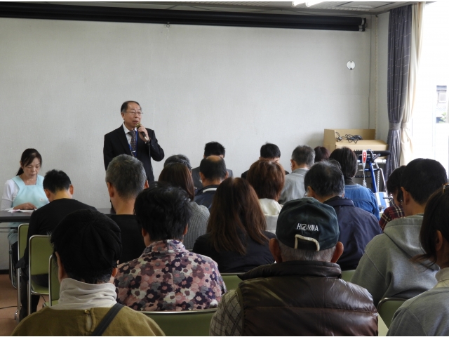 今回も約50家族ほど
集まってくださいました