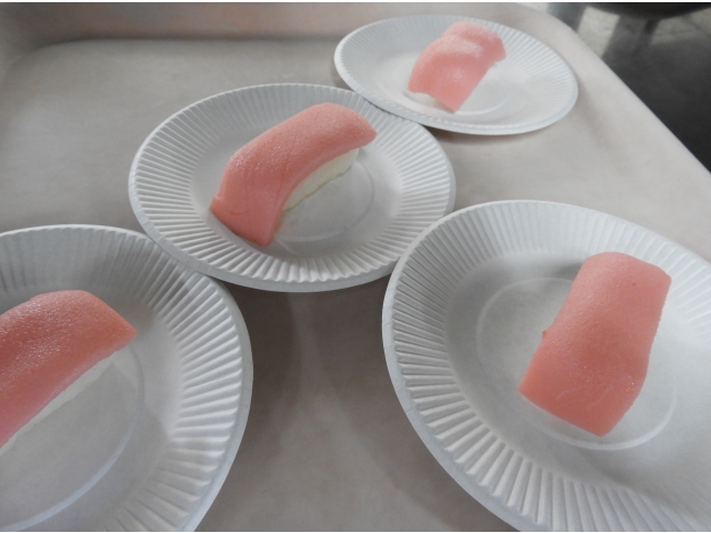 本物そっくり！食べやすい
お手製柔らかお寿司です