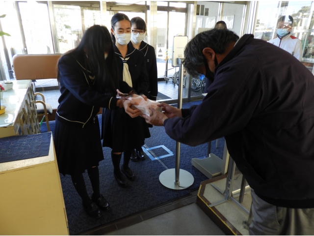 ありがたく頂戴いたします