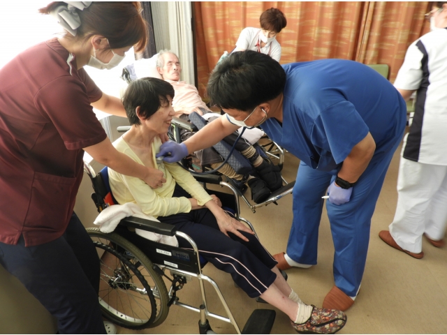 先ずは利用者様から。