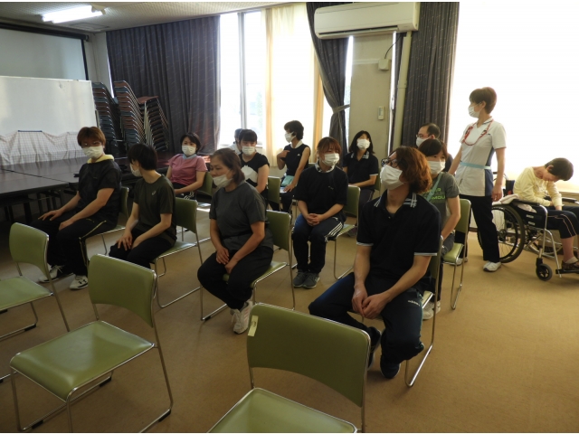 接種後、副反応なく終了しました、お疲れ様でした。