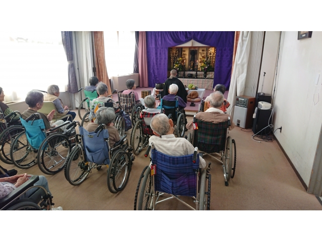 西住院(さいじゅういん)のご住職が来苑されました。